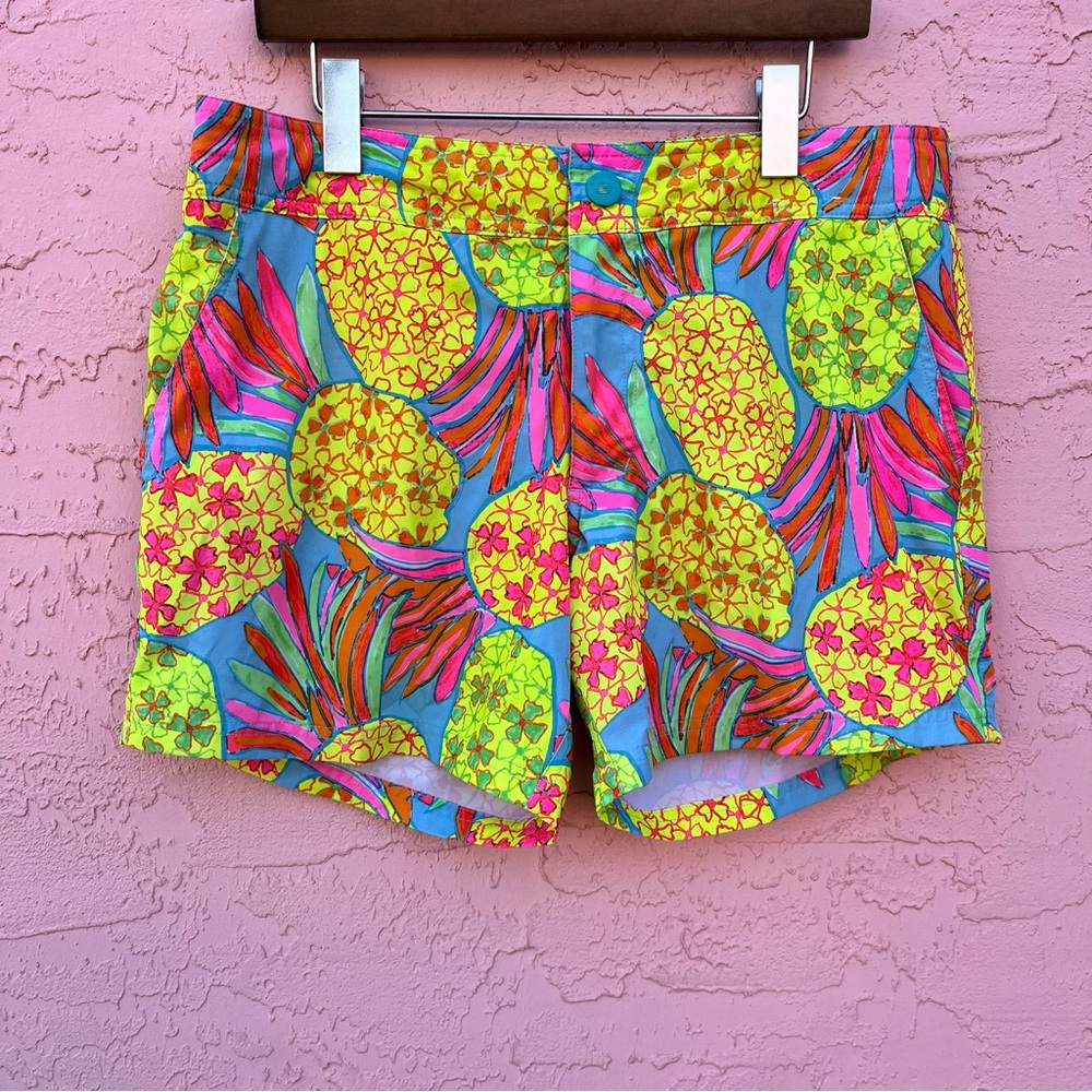 Chubbies Swim Trunks Pineapple Bright Vacation Summer Size Medium